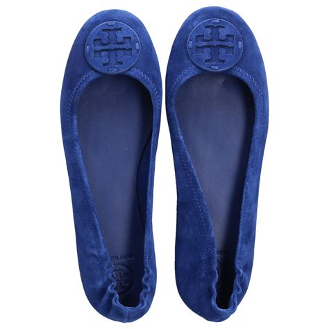 tory burch suede ballet flats.